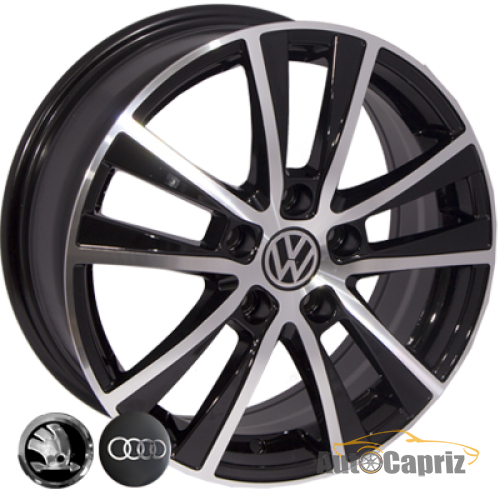 Диски Replica Skoda SSL480 BP R16 W6.5 PCD5x112 ET42 DIA57.1